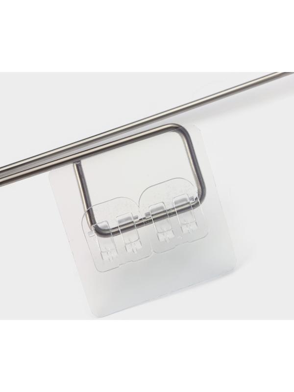 Набор: салфетки в рулоне универсальные,вискоза+полиэстер, 100 шт, 20×20 см + держатель, цвет голубой