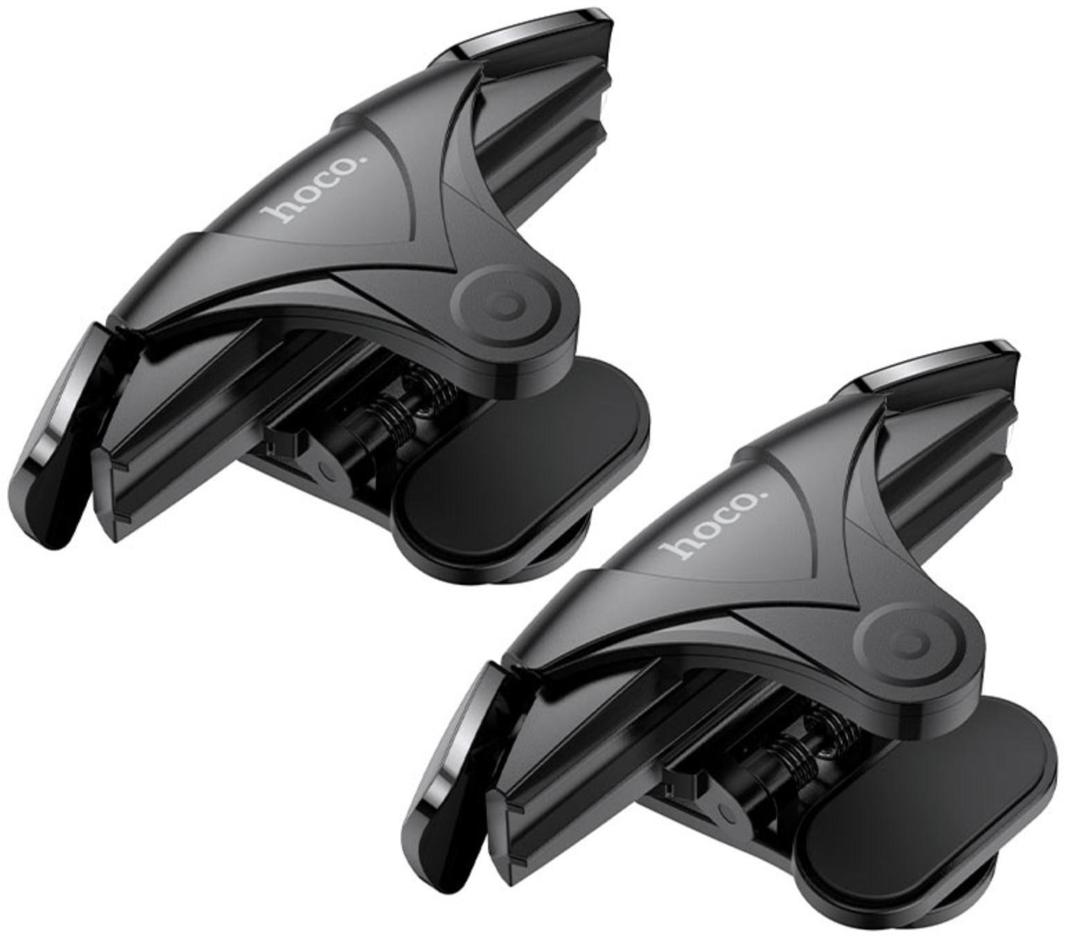 Игровые кнопки Hoco GM5, накладные, акселерометр, виброотдача, чёрные