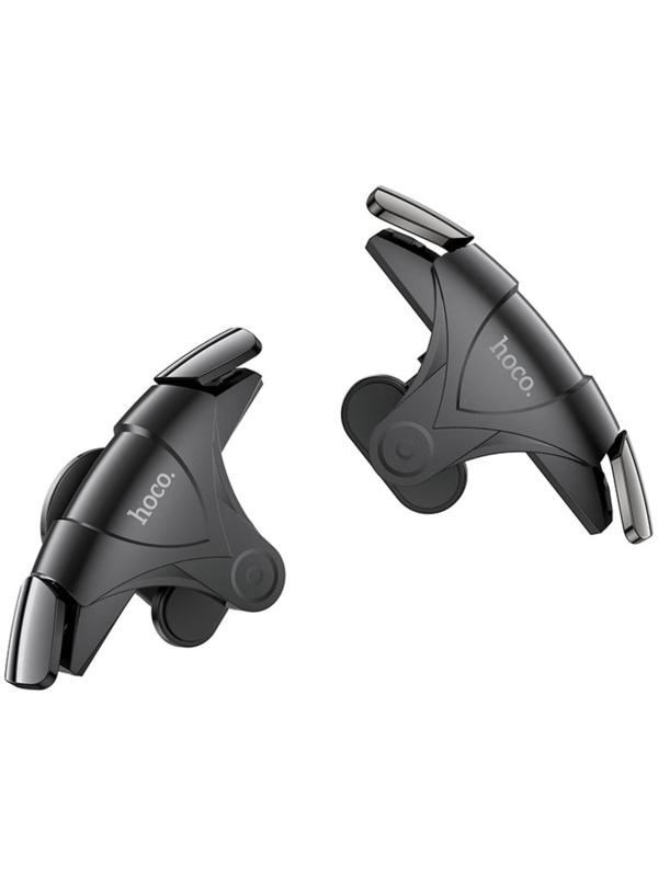 Игровые кнопки Hoco GM5, накладные, акселерометр, виброотдача, чёрные