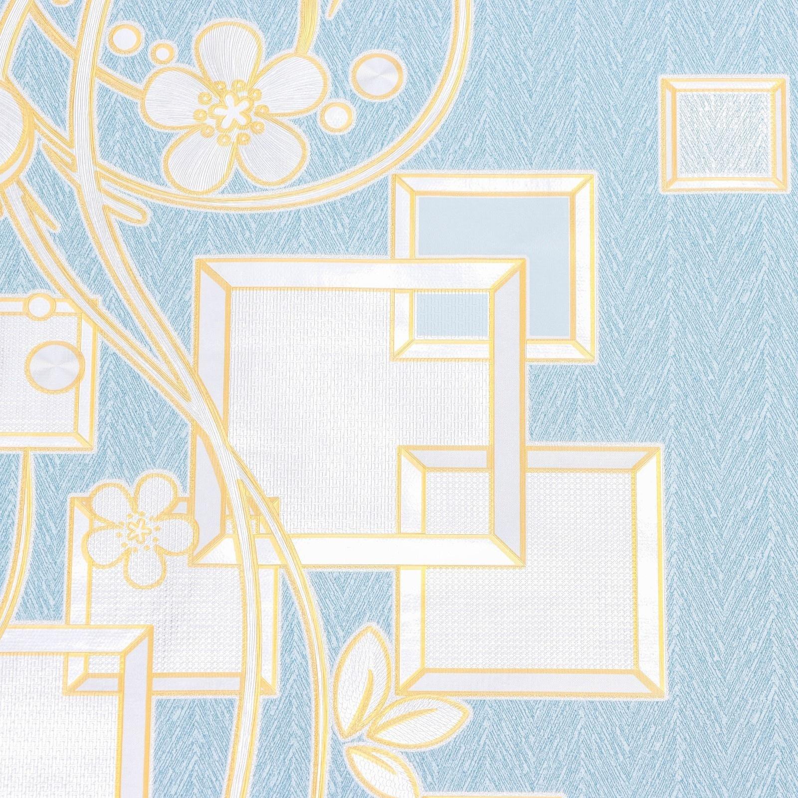 Клеёнка на стол на тканевой основе «Джули», рулон 20 метров, ширина 137 см, толщина 0,2 мм