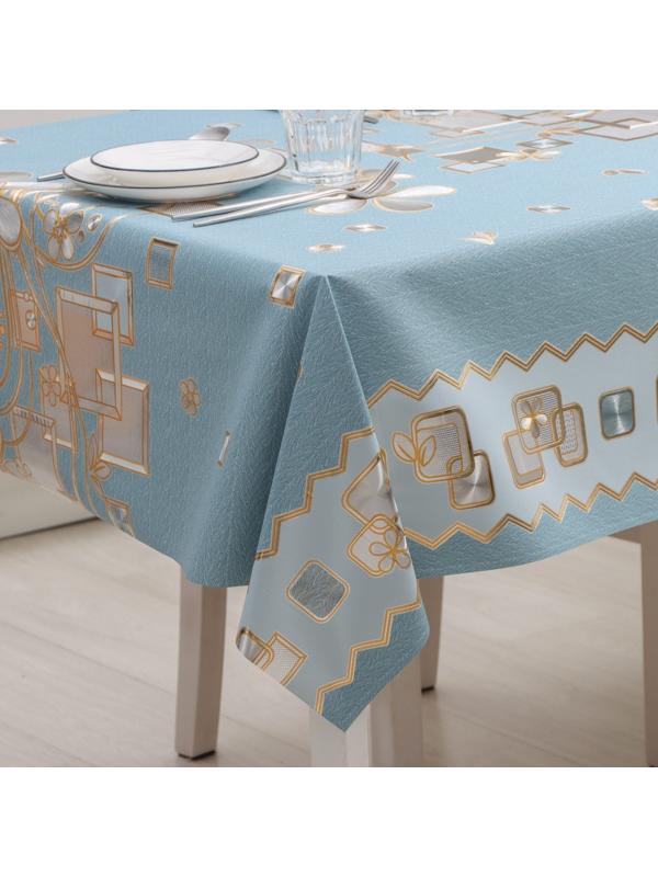 Клеёнка на стол на тканевой основе «Джули», рулон 20 метров, ширина 137 см, толщина 0,2 мм