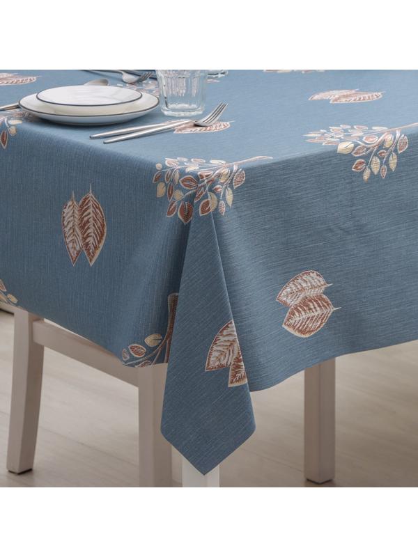 Клеёнка на стол на тканевой основе «Листва», рулон 20 метров, ширина 137 см, толщина 0,2 мм