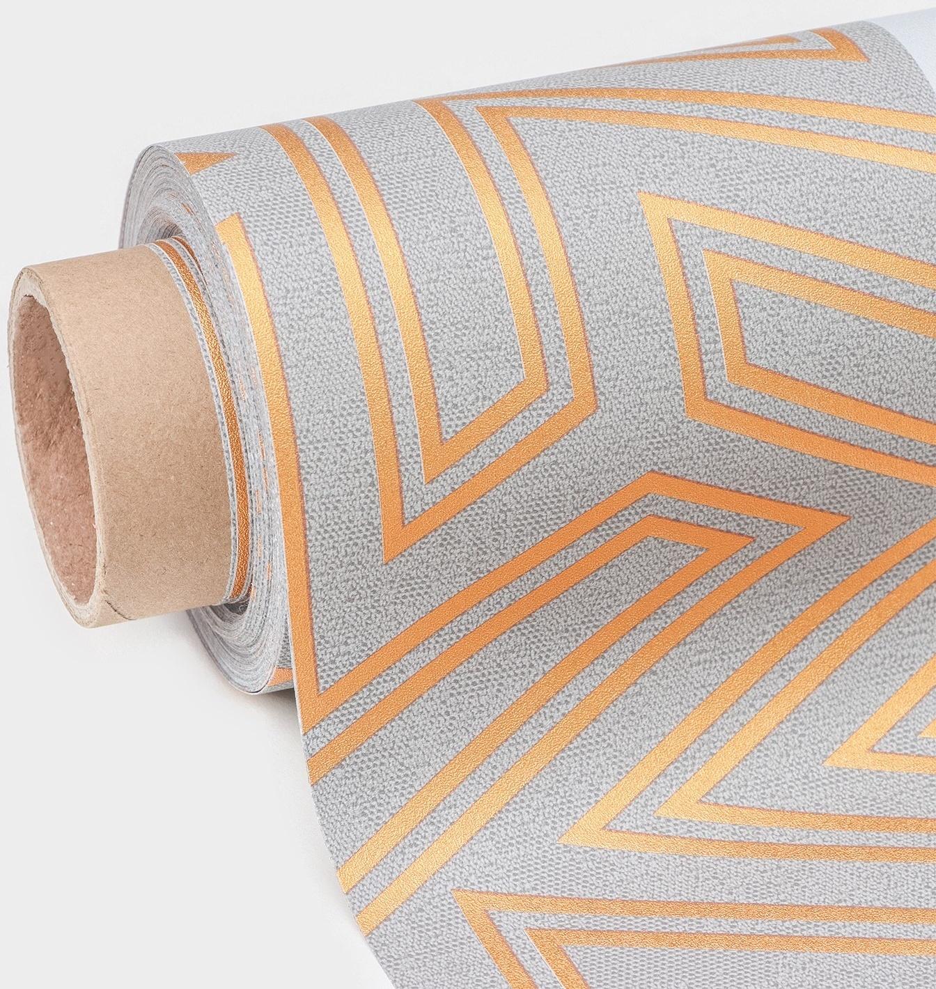 Клеёнка на стол на тканевой основе «Узор», рулон 20 метров, ширина 137 см, толщина 0,2 мм