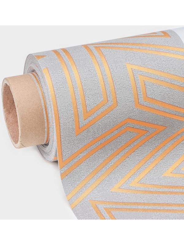 Клеёнка на стол на тканевой основе «Узор», рулон 20 метров, ширина 137 см, толщина 0,2 мм