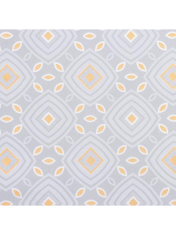 Клеёнка на стол на тканевой основе «Узор», рулон 20 метров, ширина 137 см, толщина 0,2 мм