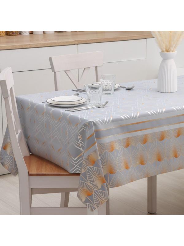 Клеёнка на стол на тканевой основе «Роскошь», рулон 20 метров, ширина 137 см, толщина 0,2 мм