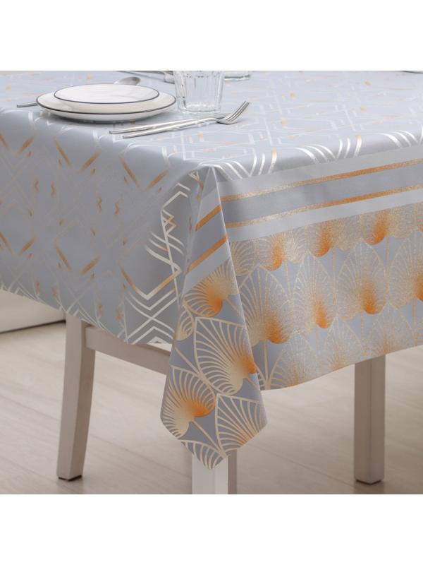 Клеёнка на стол на тканевой основе «Роскошь», рулон 20 метров, ширина 137 см, толщина 0,2 мм