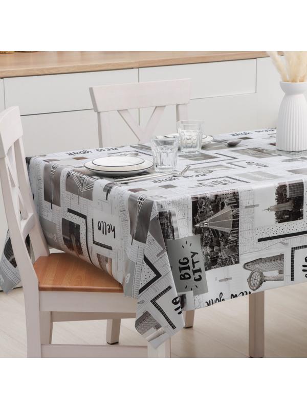 Клеёнка на стол на тканевой основе Pictor, рулон 20 метров, ширина 137 см, толщина 0,2 мм