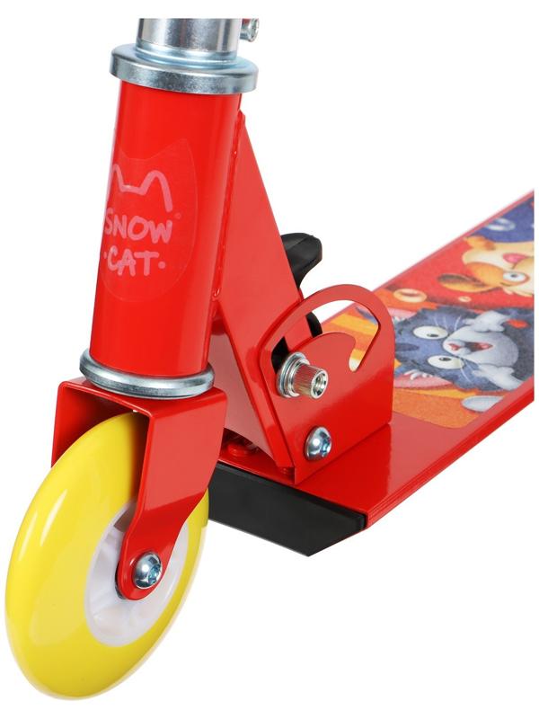 Самокат-снегокат 2 в 1 Snow Cat, колёса 100 мм