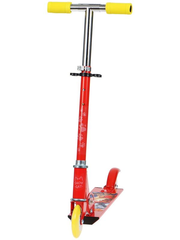 Самокат-снегокат 2 в 1 Snow Cat, колёса 100 мм