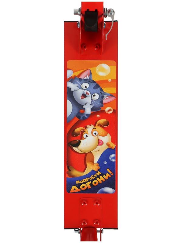 Самокат-снегокат 2 в 1 Snow Cat, колёса 100 мм