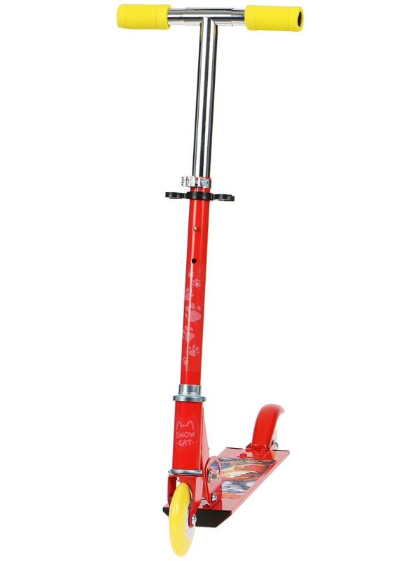 Самокат-снегокат 2 в 1 Snow Cat, колёса 100 мм