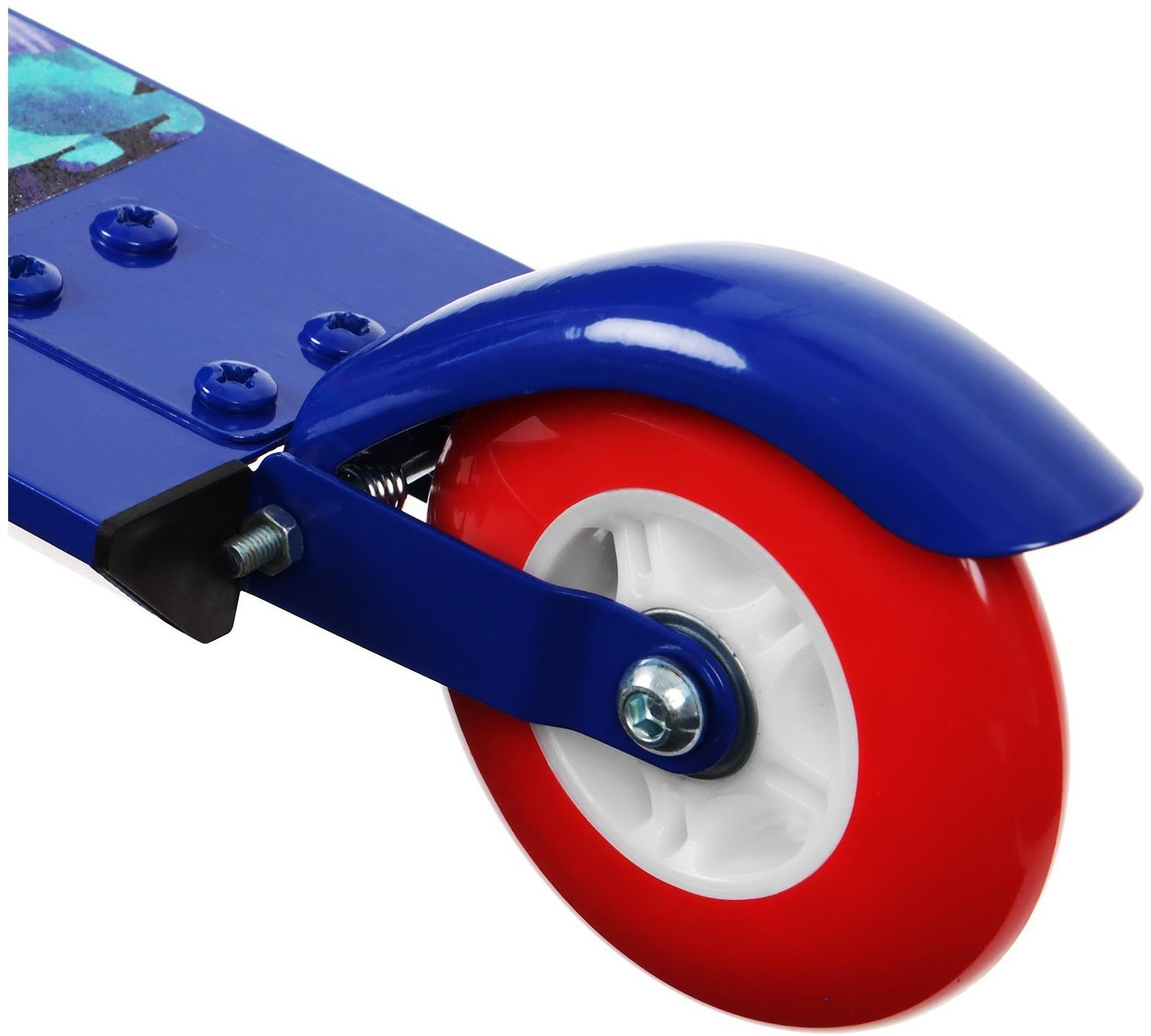 Самокат-снегокат 2 в 1 Snow Cat, колёса 100 мм