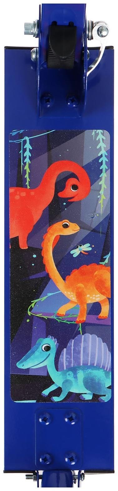 Самокат-снегокат 2 в 1 Snow Cat, колёса 100 мм