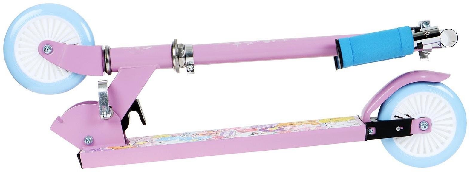 Самокат-снегокат 2 в 1 Snow Cat, колёса 120 мм