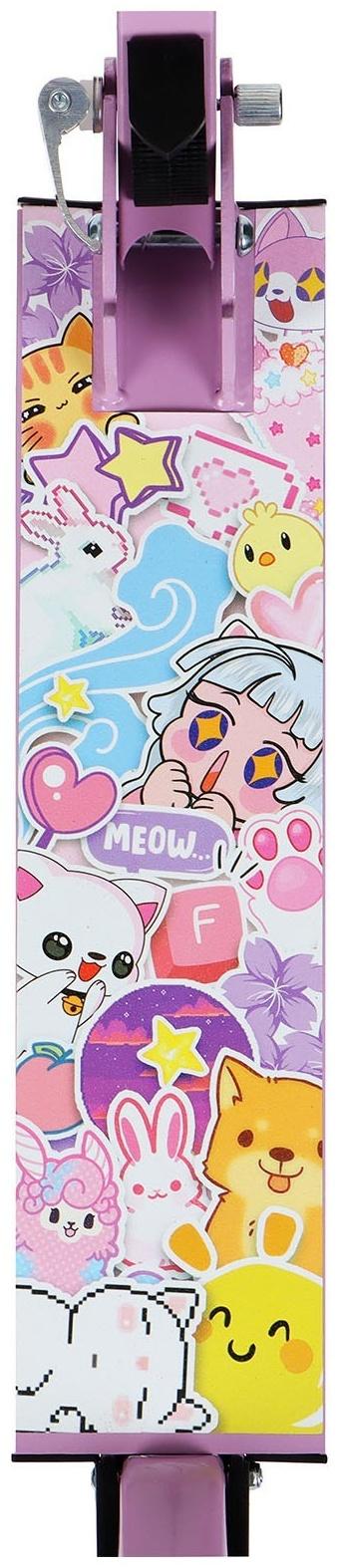 Самокат-снегокат 2 в 1 Snow Cat, колёса 120 мм