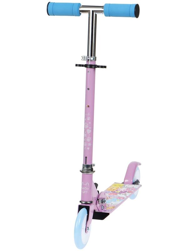 Самокат-снегокат 2 в 1 Snow Cat, колёса 120 мм