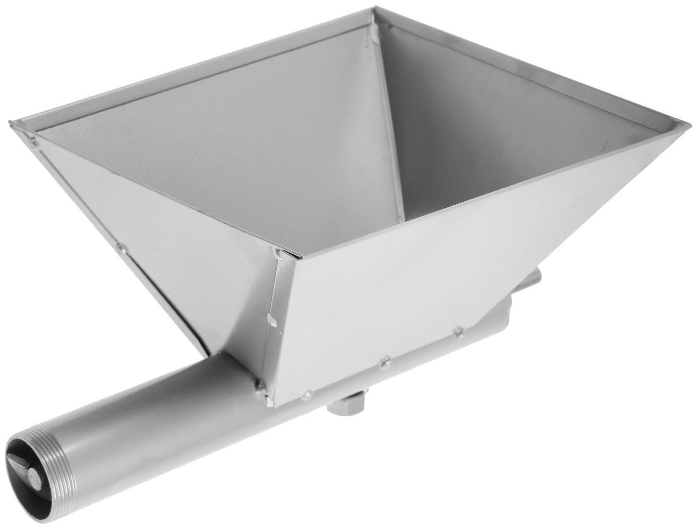 Насадка для дрели ТУНДРА, для подачи строительной смеси, 6 л, 4 насадки в комплекте