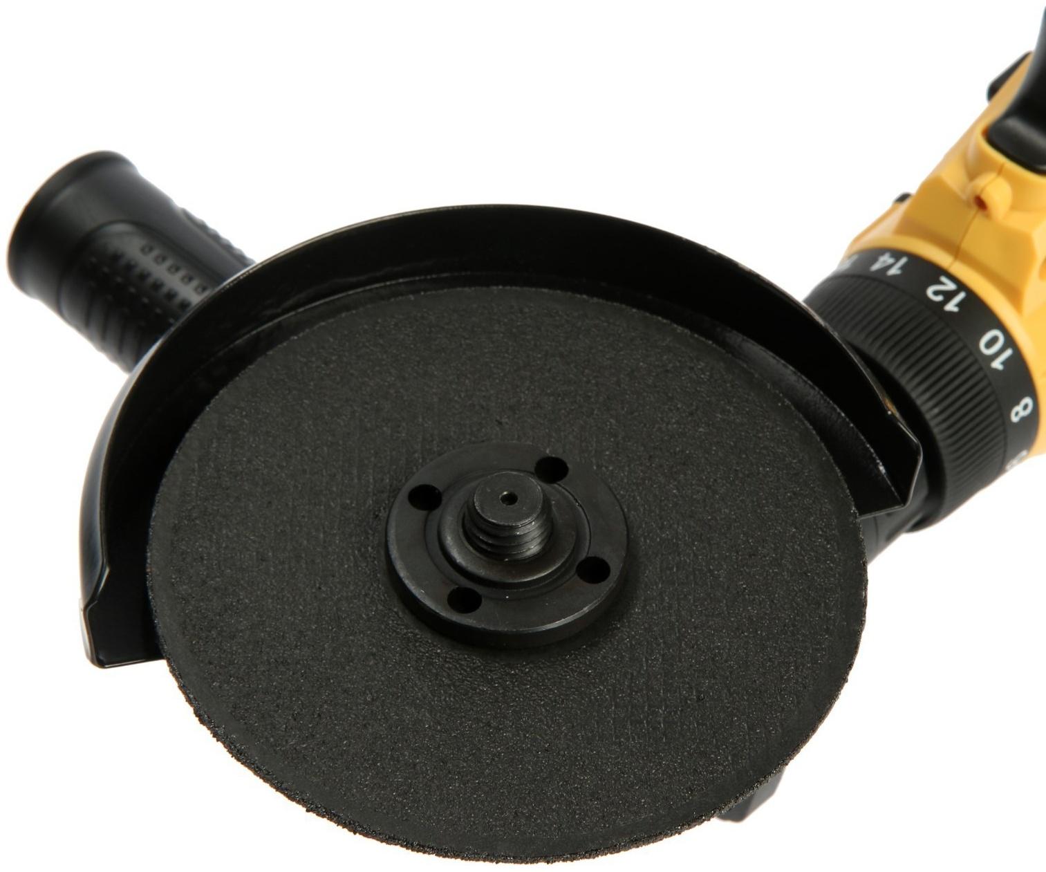 Насадка для дрели ТУНДРА, угловая шлифмашина, 125 мм, трехгранный хвостовик