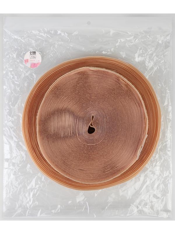 Липучка, 20 мм × 25 ± 1 м, цвет бежевый