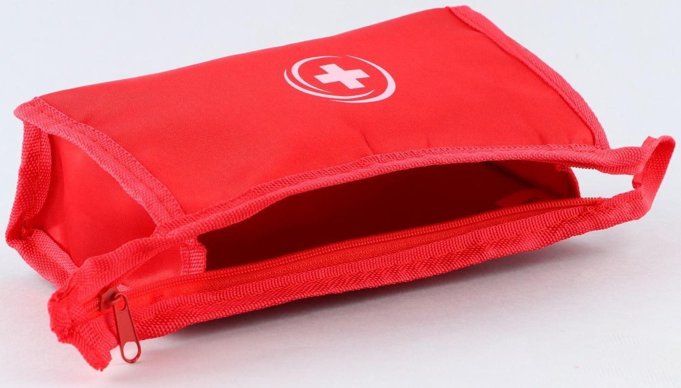Аптечка дорожная , 18*10*4 см, красный цвет