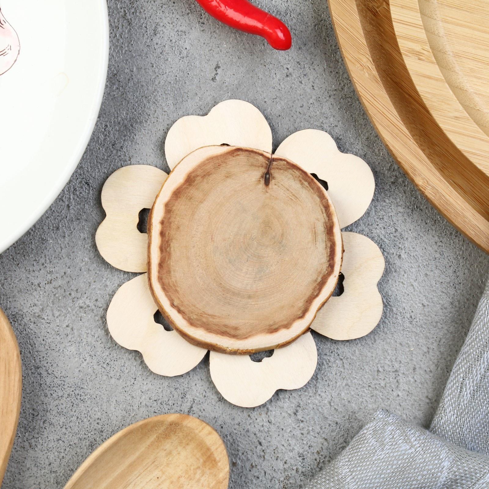 Подставка под горячее «Пончик», 12 см, можжевельник