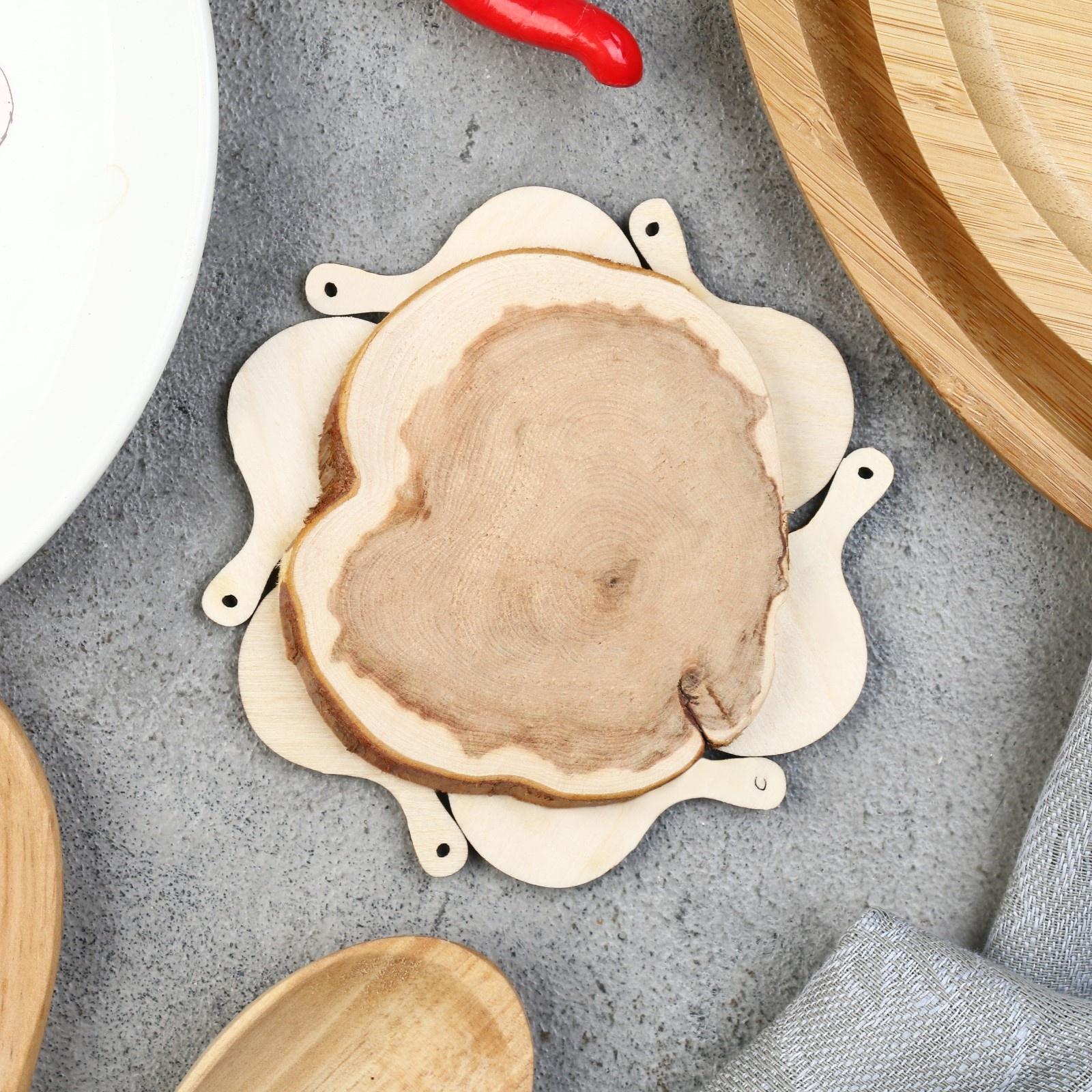 Подставка под горячее «Сковородка», 12 см, можжевельник