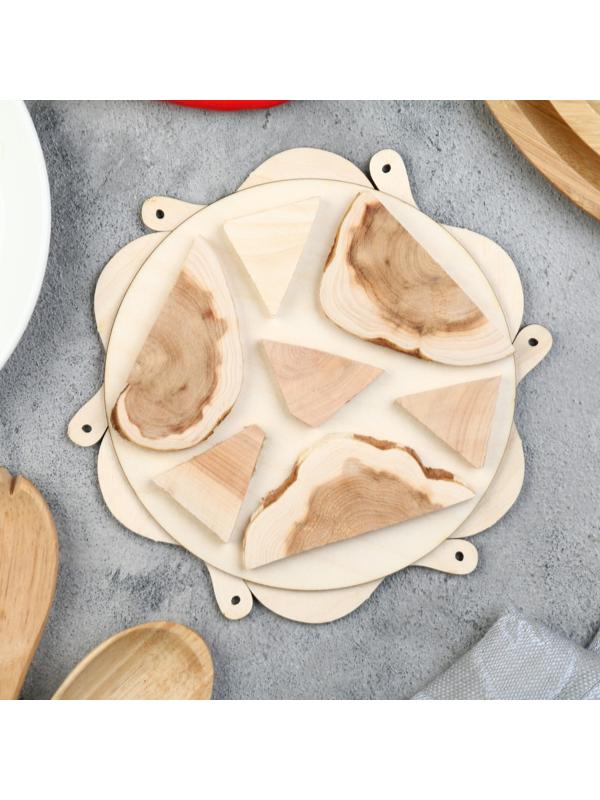 Подставка под горячее «Сковородка», 20 см, можжевельник