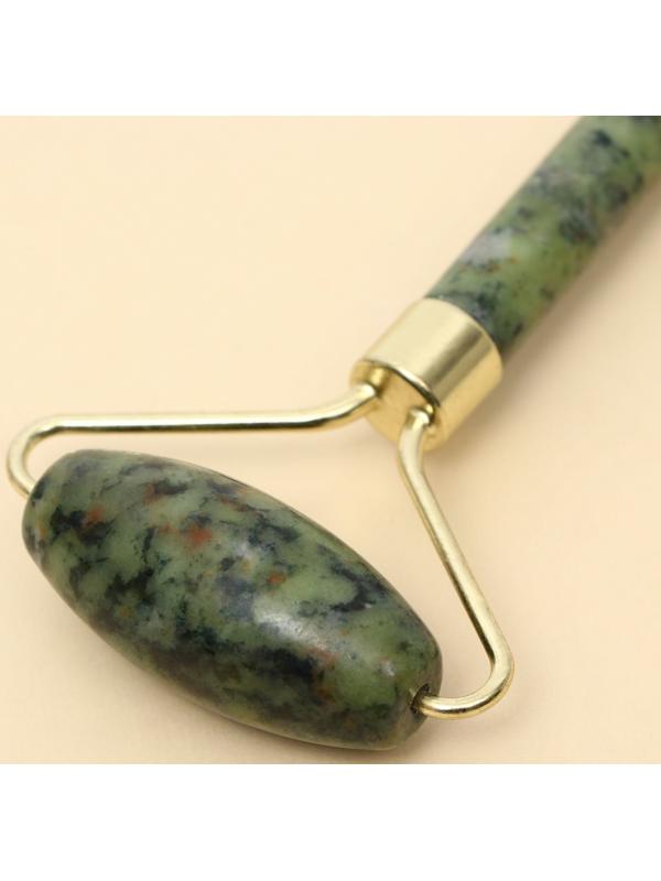 Набор массажеров Гуаша для лица «Насладись моментом», 14 х 20 см, кальцит и серпенти