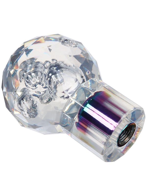 Ручка КПП, под диаметр 8/10/12 мм, прозрачный