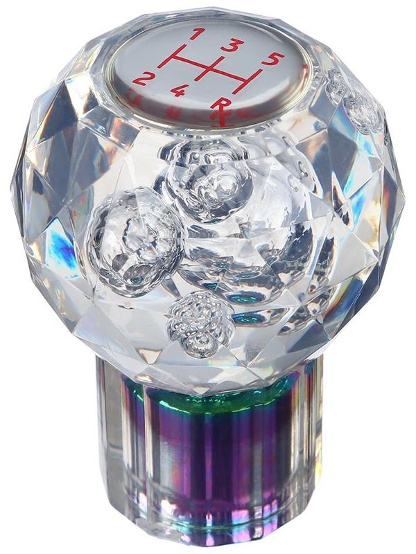 Ручка КПП, под диаметр 8/10/12 мм, прозрачный