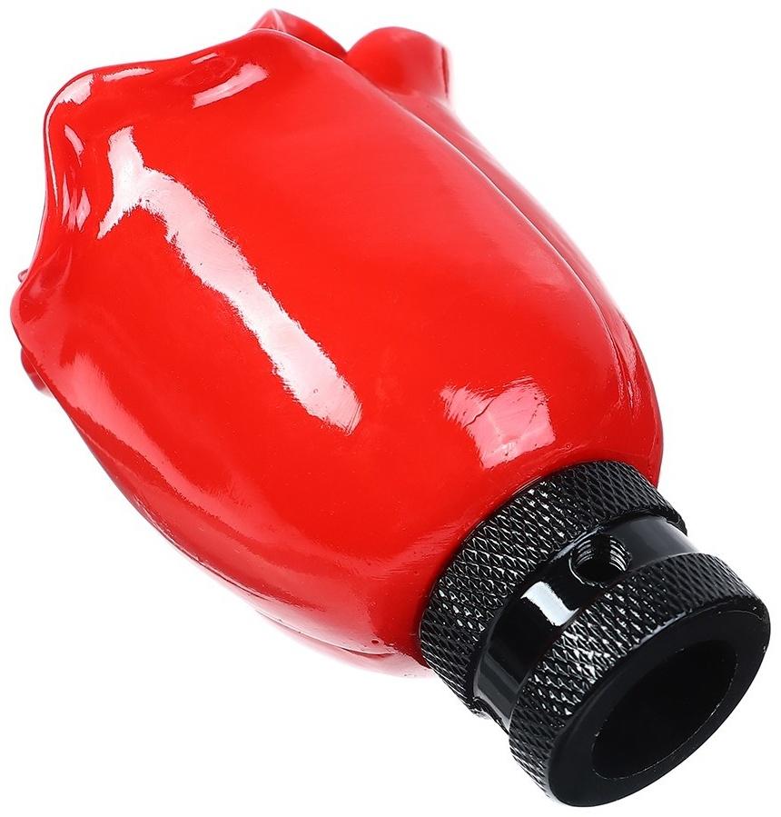 Ручка КПП Роза, под диаметр 8/10/12 мм, красный