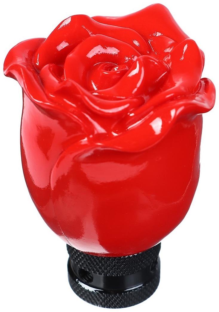 Ручка КПП Роза, под диаметр 8/10/12 мм, красный