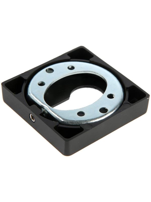 Накладка на цилиндровый механизм CAPPIO, квадратная, цвет черный