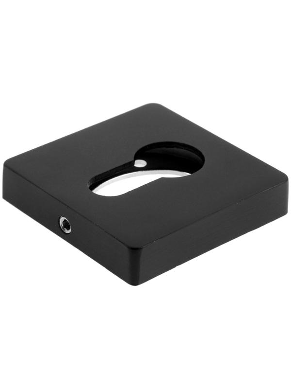 Накладка на цилиндровый механизм CAPPIO, квадратная, цвет черный