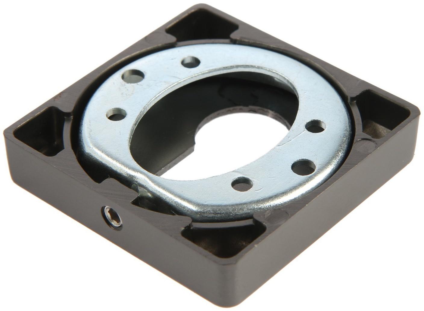 Накладка на цилиндровый механизм CAPPIO, квадратная, цвет графит