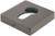 Накладка на цилиндровый механизм CAPPIO, квадратная, цвет графит
