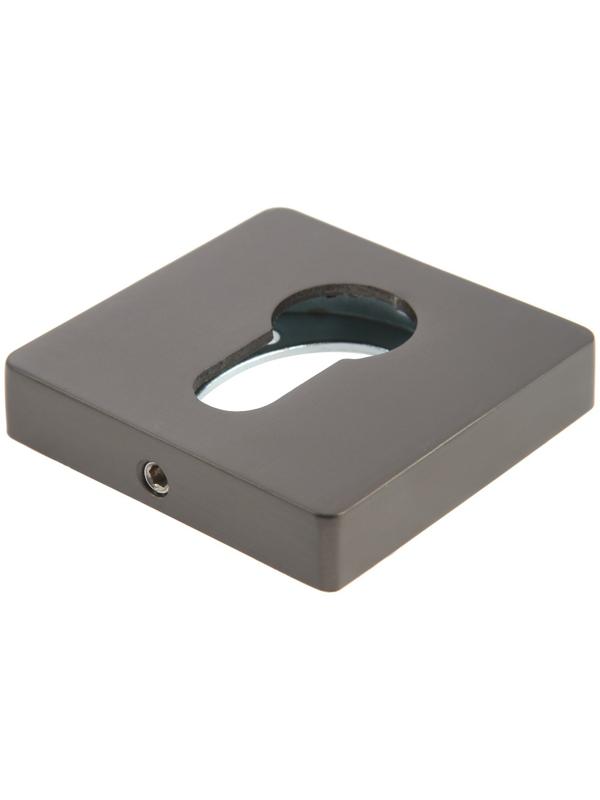 Накладка на цилиндровый механизм CAPPIO, квадратная, цвет графит