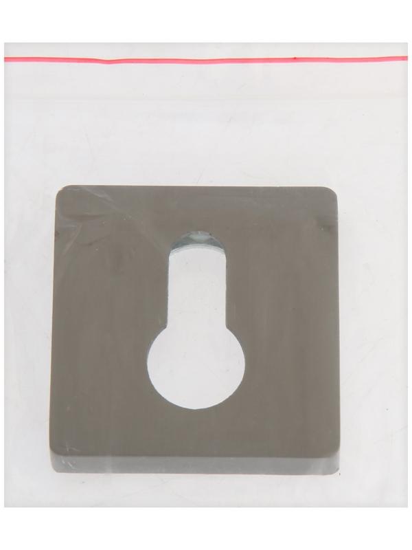 Накладка на цилиндровый механизм CAPPIO, квадратная, цвет графит