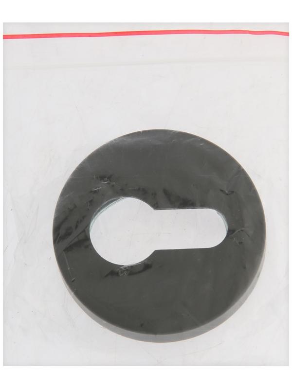 Накладка на цилиндровый механизм CAPPIO, круглая, цвет черный