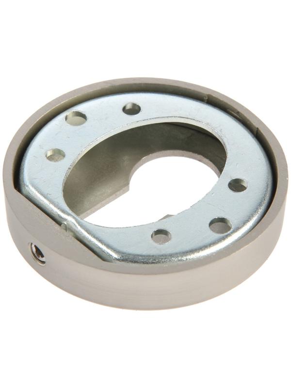 Накладка на цилиндровый механизм CAPPIO, круглая, цвет сатиновый никель