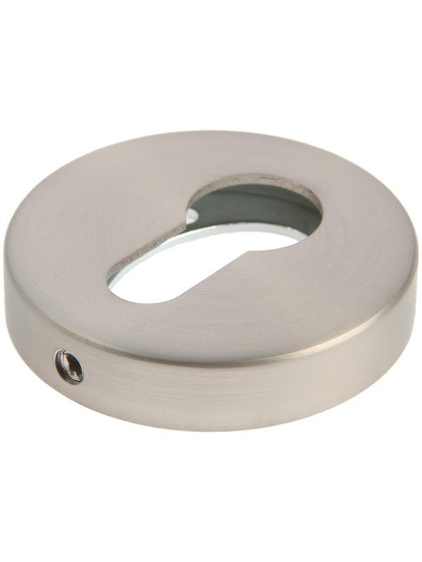 Накладка на цилиндровый механизм CAPPIO, круглая, цвет сатиновый никель