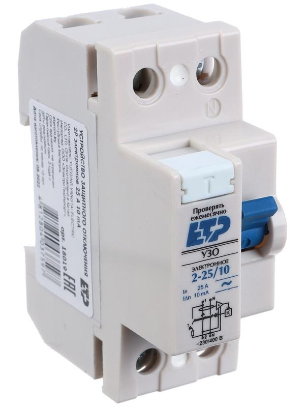 УЗО 2п 25А 10мА (электронное) DLF363