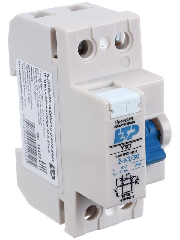 УЗО/2п/63А/30мА (эл.механич.) DLF363