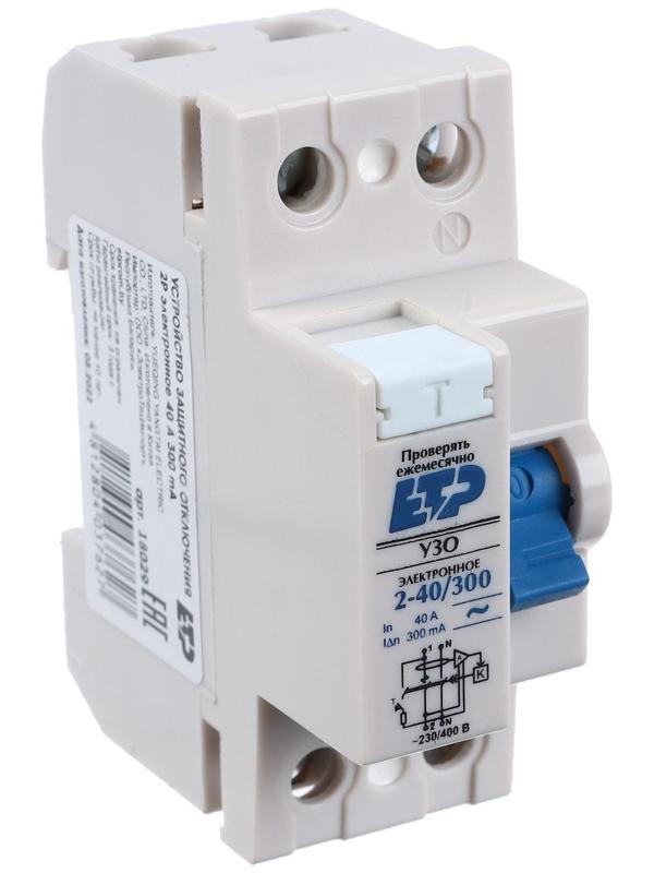 УЗО/2п/40А/300мА (электронное) DLF363
