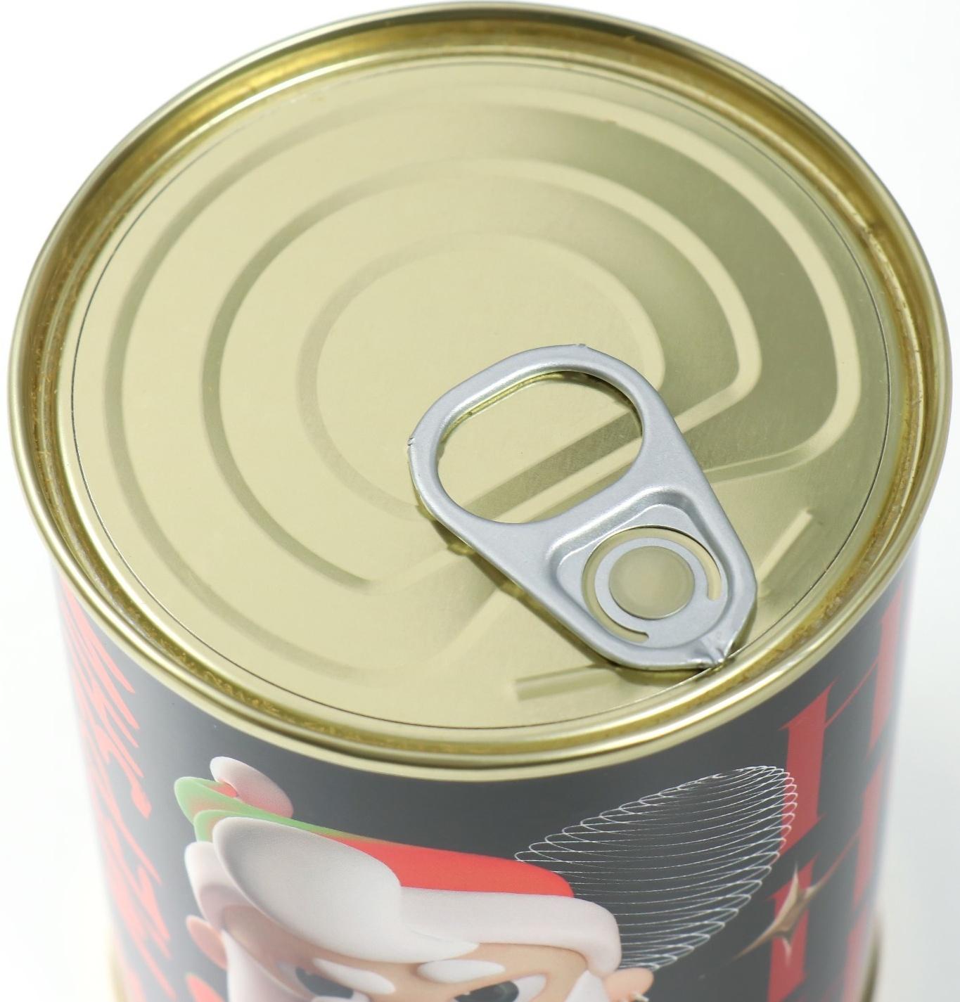 Подарок носки с принтом в банке 