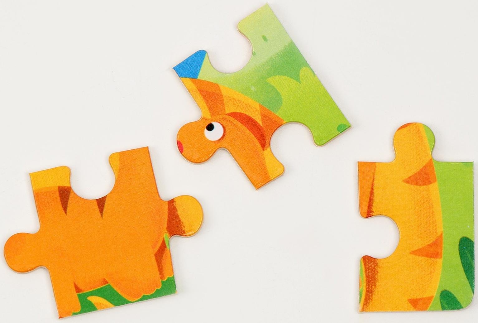 Доска магнитно-маркерная + пазлы «Дракончики» 30 × 30 × 0,5 см