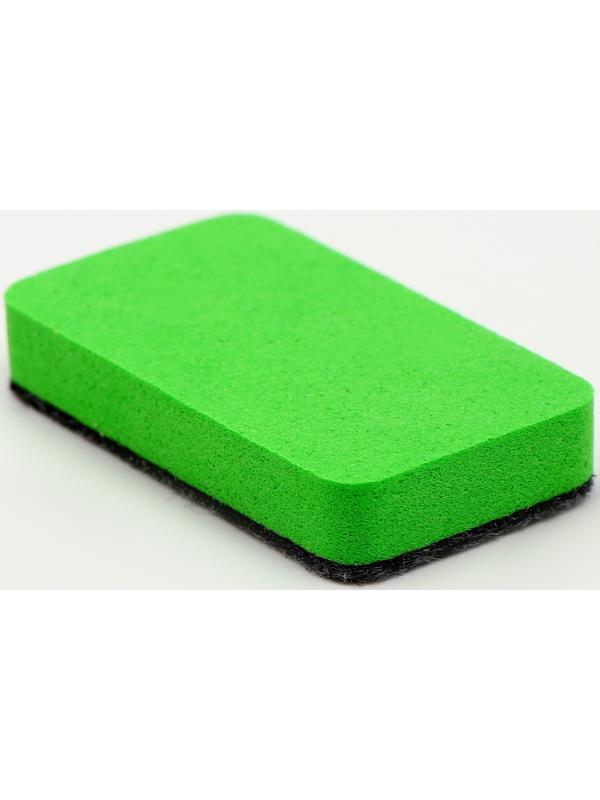 Доска меловая для рисования и записей двухсторонняя, 26 × 20 × 0,5 см, набор мелков + губка