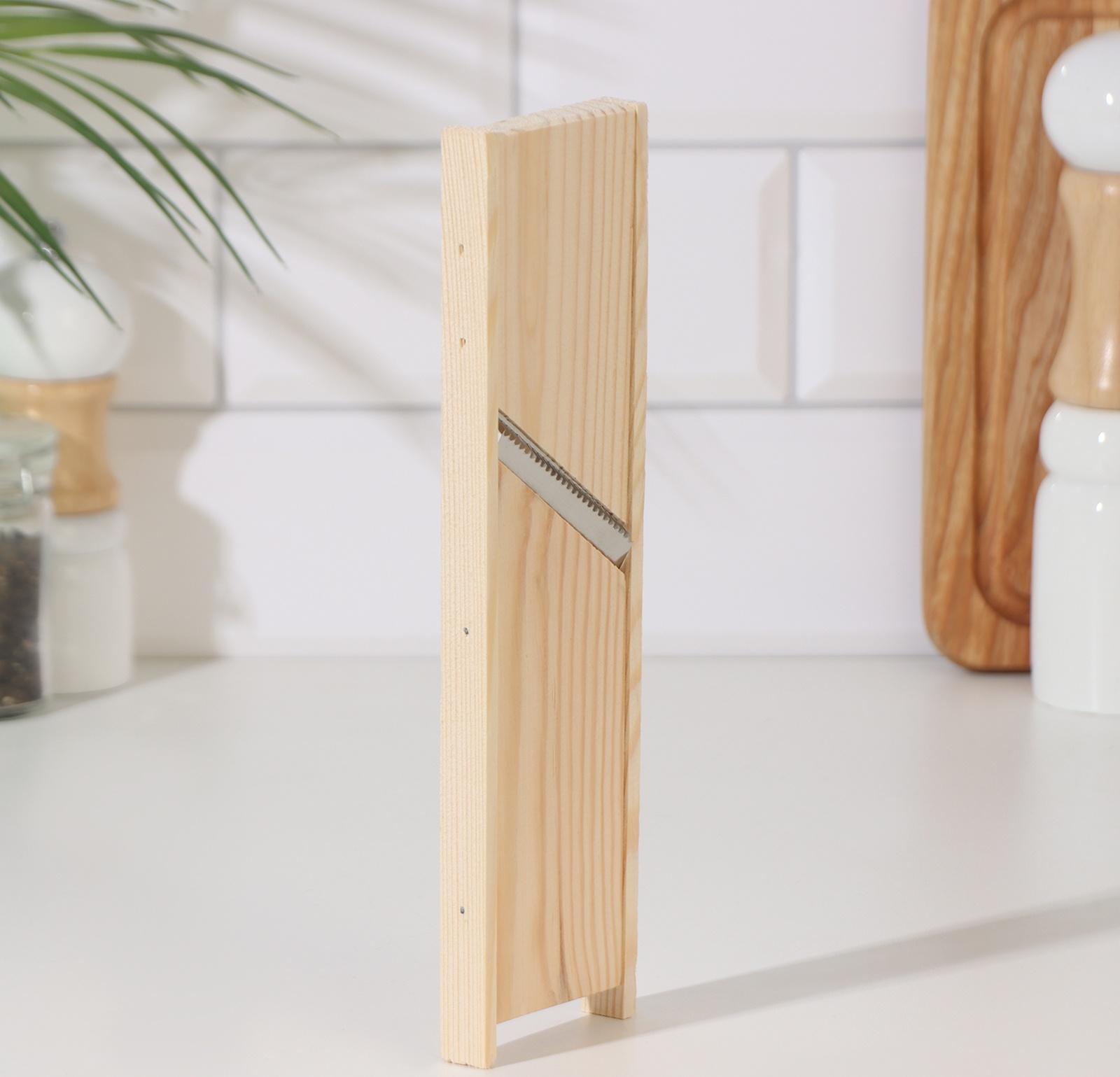 Терка для корейской моркови дерево