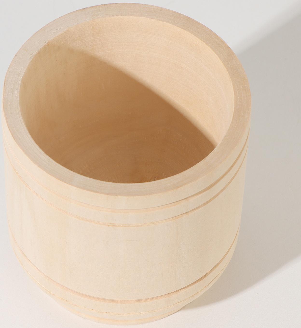 Ступка для специй с пестиком деревянная (1269)